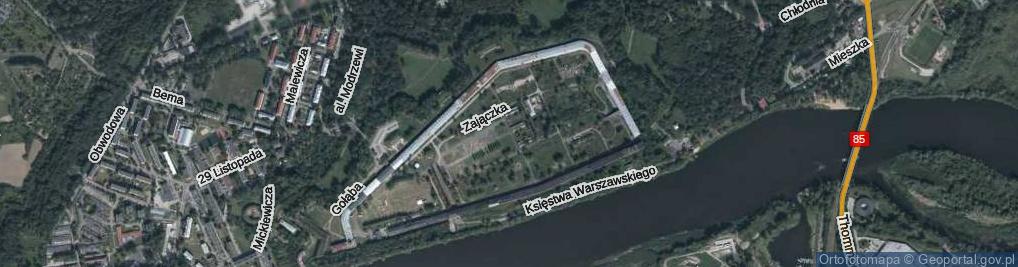 Zdjęcie satelitarne Dandelsa Hermana Wilhelma, gen. ul.